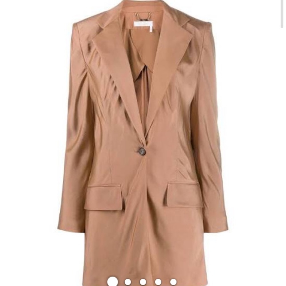Chloé Silk Blazer Size 42